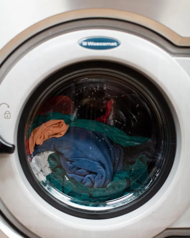 Laundry Undergoing Cleaning Process at Our Facility 