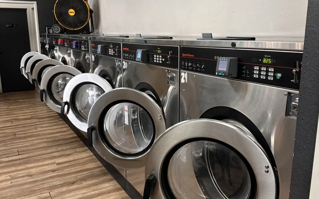 Display of Our Laundry Machines Used for Premium Wash and Fold Services